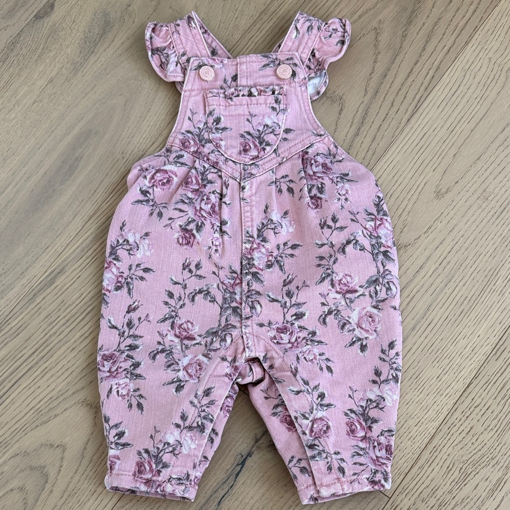 Gap x LoveShackFancy | Charming Floral Baby Overalls